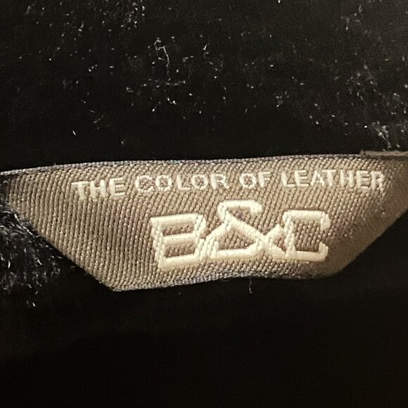 Lamb leather/shearlings (skin) coat in black - Picture 5 of 10